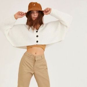 UO Batwing Cropped Cardigan